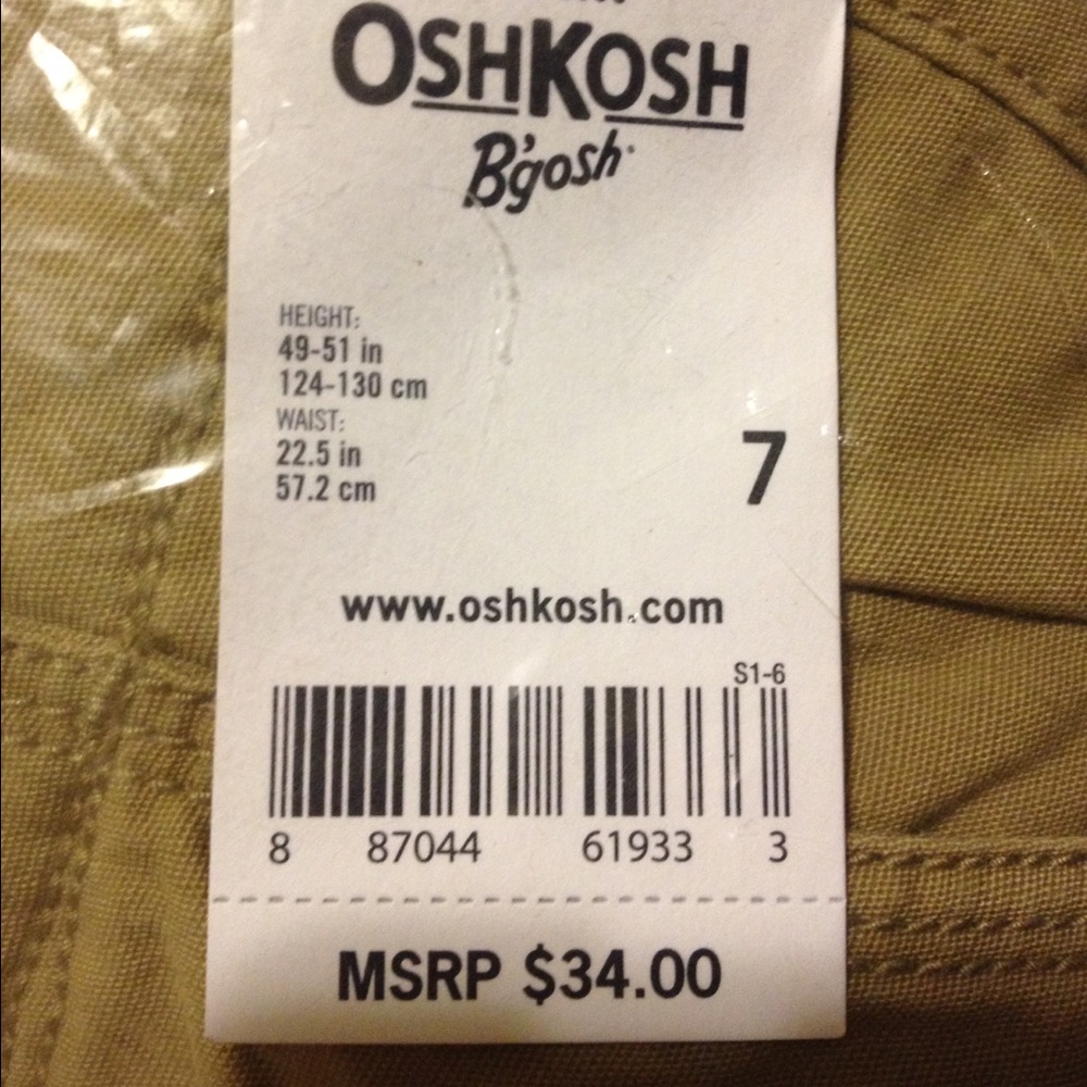 Osh Kosh youth boys cargo shorts