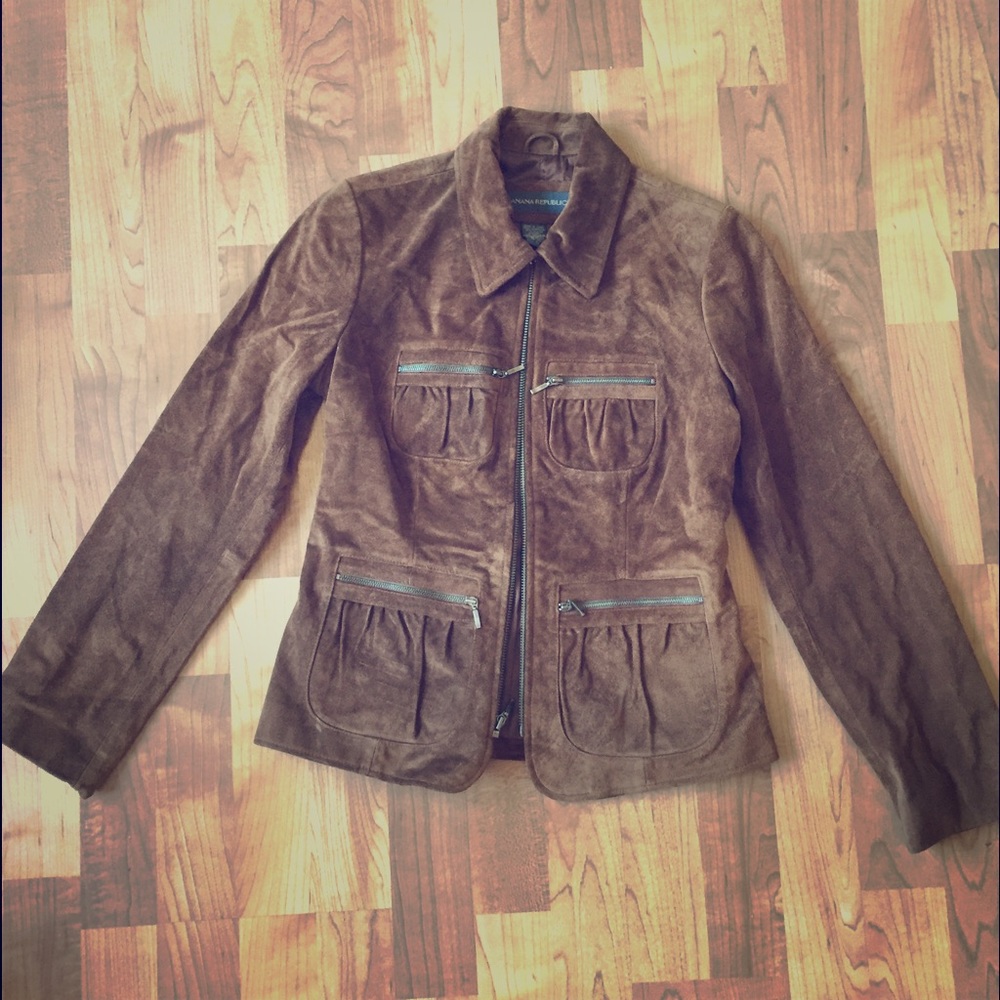 Banana Republic Suede Jacket