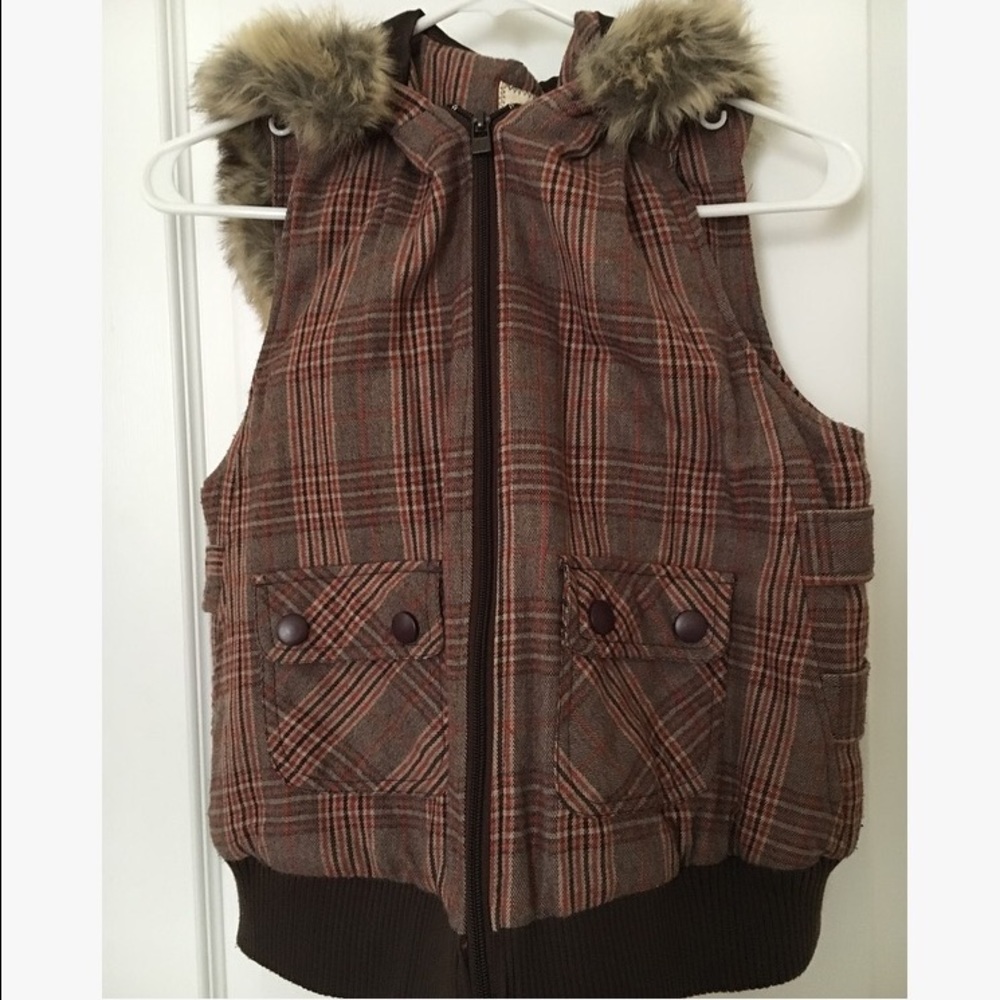 Brown vest