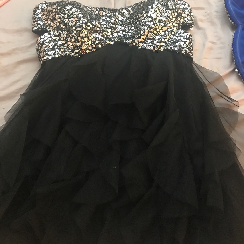 Black homecoming dress