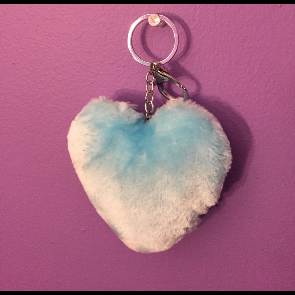 Pom Pom poof bag charm