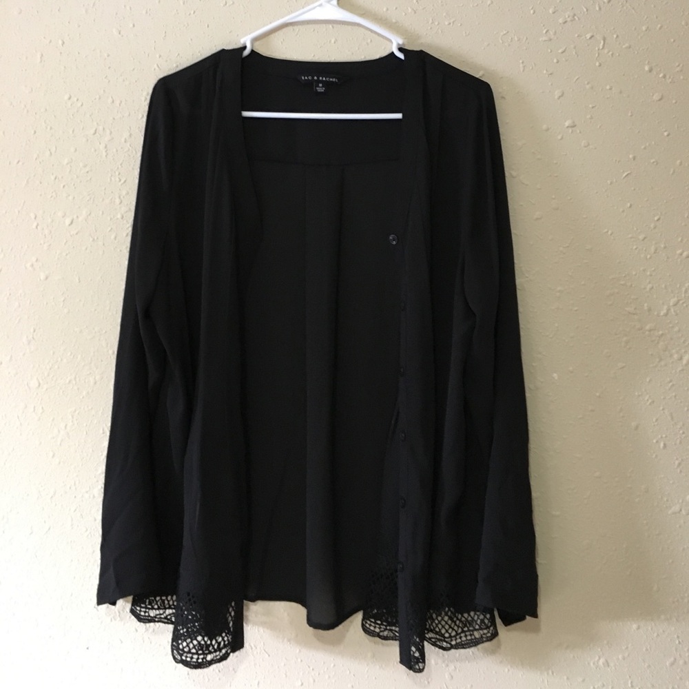 Black sheer top ****SOLD****