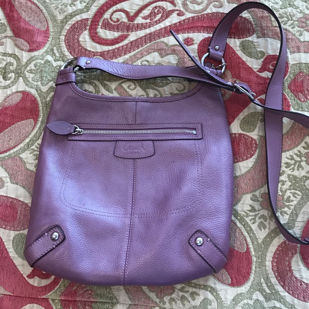 Purple sling  coach
