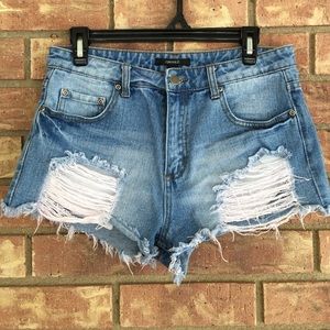 Forever 21 Distressed Shorts