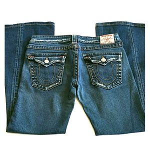 True Religion Boot Cut Jeans Rn# 112790 Ca# 30427