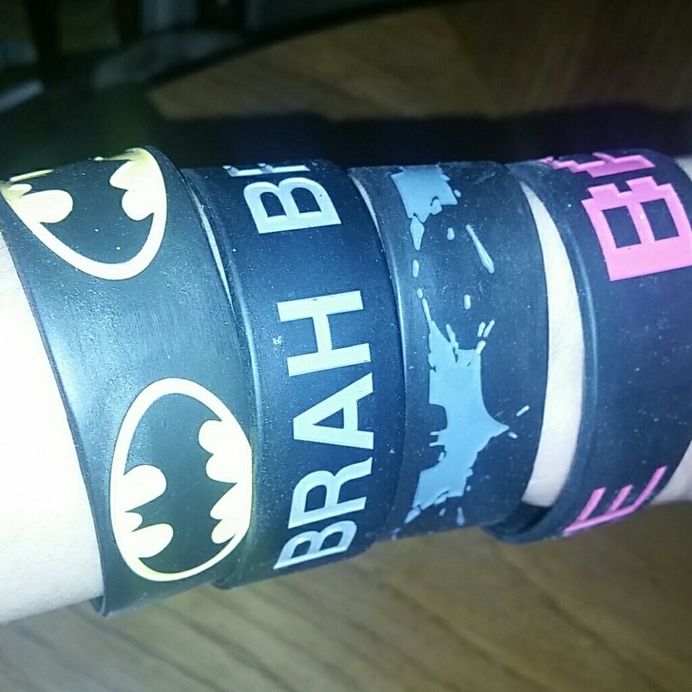 5 Hot Topic Bracelets & A Necklace