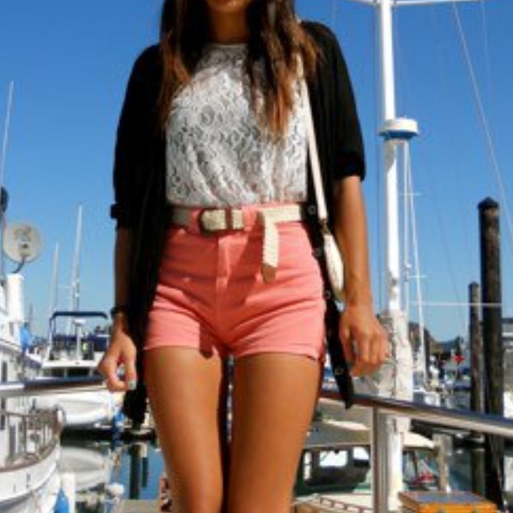 American apparels high waisted zip