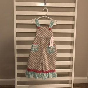 Shrimp and grits kids overall