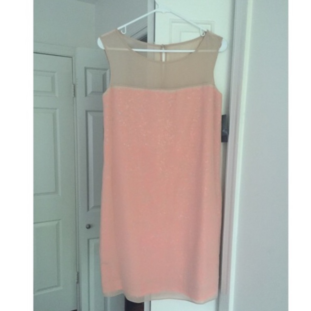 Beautiful pink/ nude sequin dress