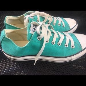 Turquoise Converse