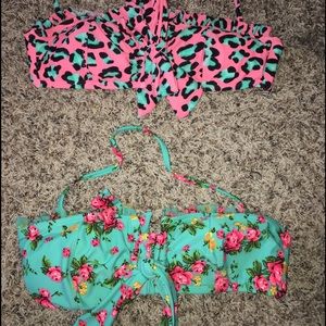Two betsy johsnon swim tops