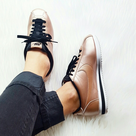 Nike Classic Cortez Bronze Sneakers - Picture 2 of 4