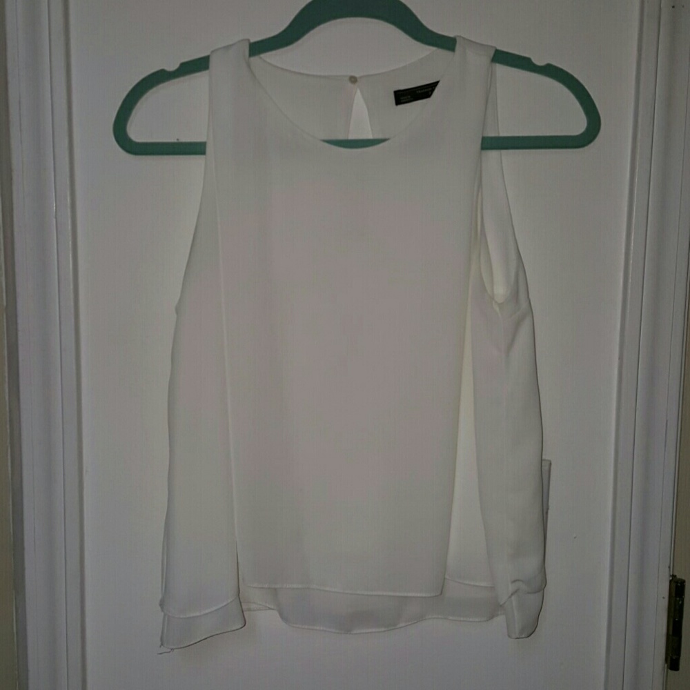 Zara white blouse