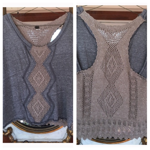 Free People Tops - FP We the Free tshirt/sweater