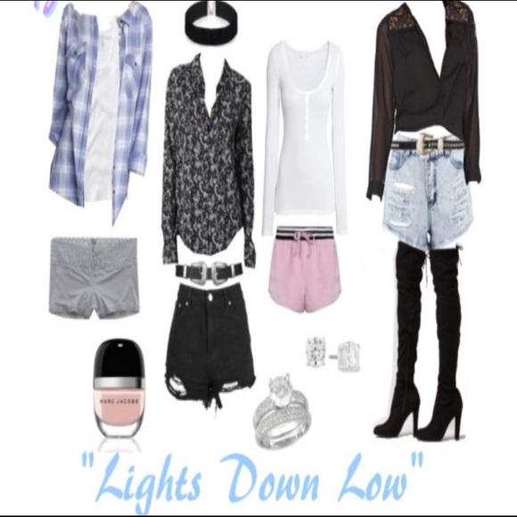 Jessie James Decker Boohoo Distressed Shorts NWT - Picture 2 of 4