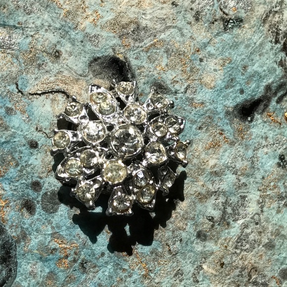 Vintage Rhinestone Pin - Picture 3 of 4