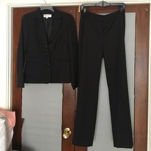 Jones New York Suit - Women's Black pinstripe suit