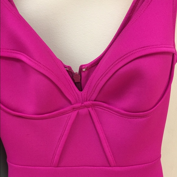 Bebe hot pink gown - Picture 2 of 2