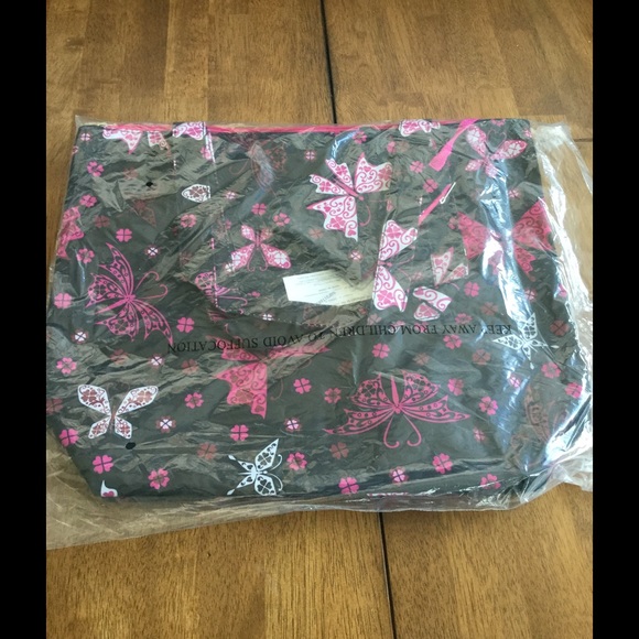 Karriage Mate Bags - Butterfly Tote w/ Matching Coin Purse Karriage Mate Bags - Butterfly Tote w/ Matching Coin Purse