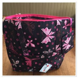 Karriage Mate Bags - Butterfly Tote w/ Matching Coin Purse Karriage Mate Bags - Butterfly Tote w/ Matching Coin Purse
