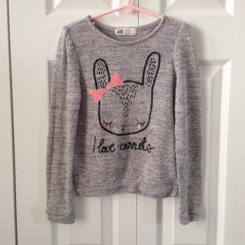 Sweet little bunny sweater