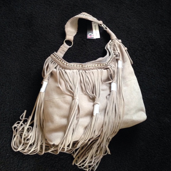 ❄️FINAL SALE NWT Slouchy Suede Fringe Hobo - Picture 3 of 7