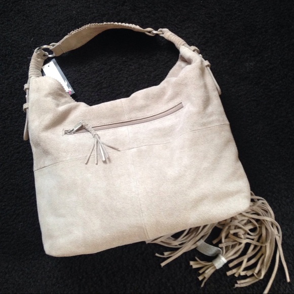 ❄️FINAL SALE NWT Slouchy Suede Fringe Hobo - Picture 4 of 7
