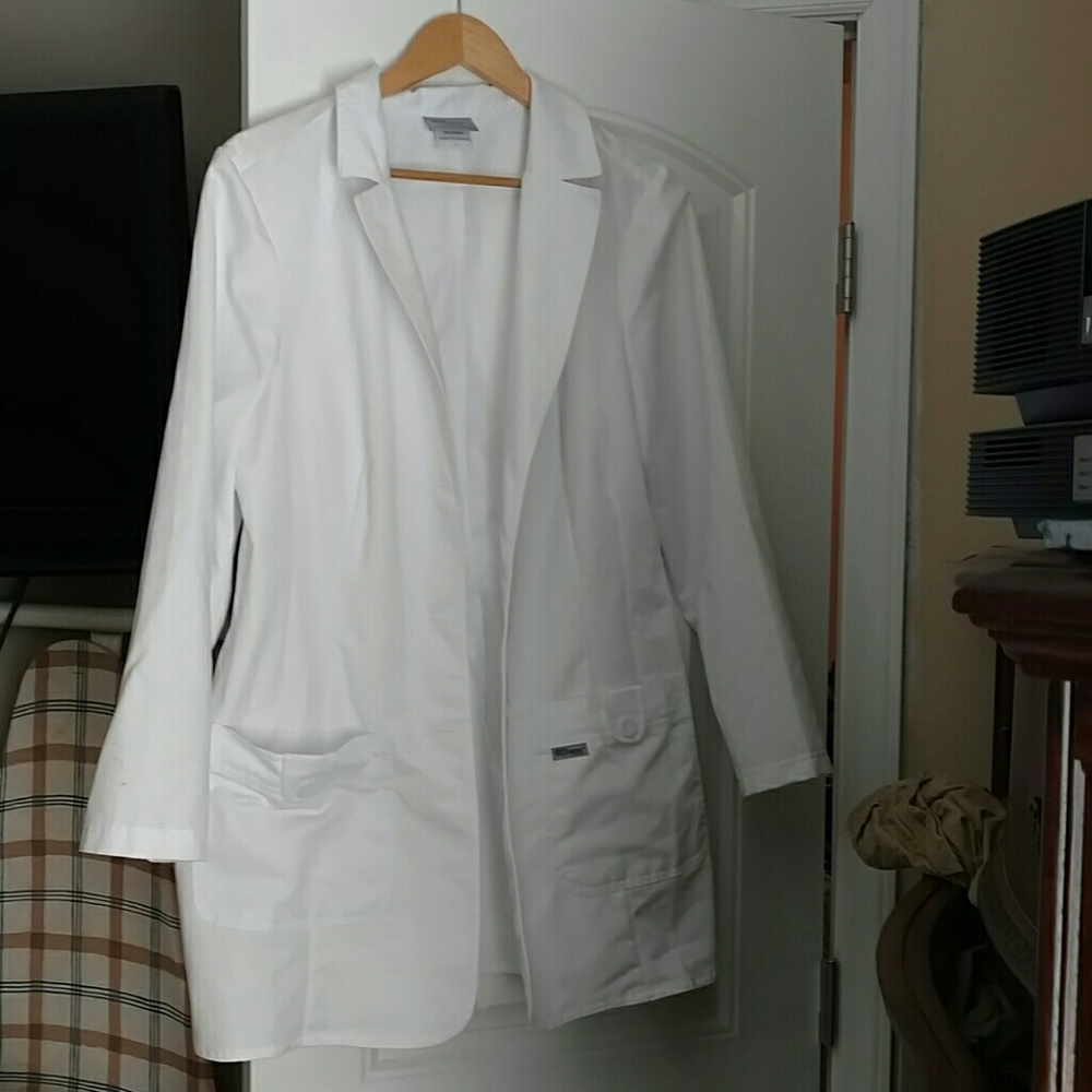 White lab coat