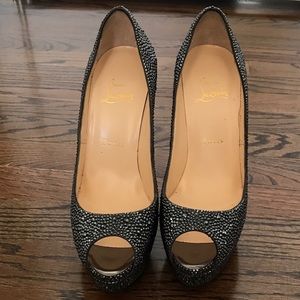 Authentic Christian Louboutin Crystal Pump