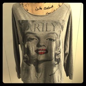 Marilyn Monroe slouchy XL sweat shirt 💄💋