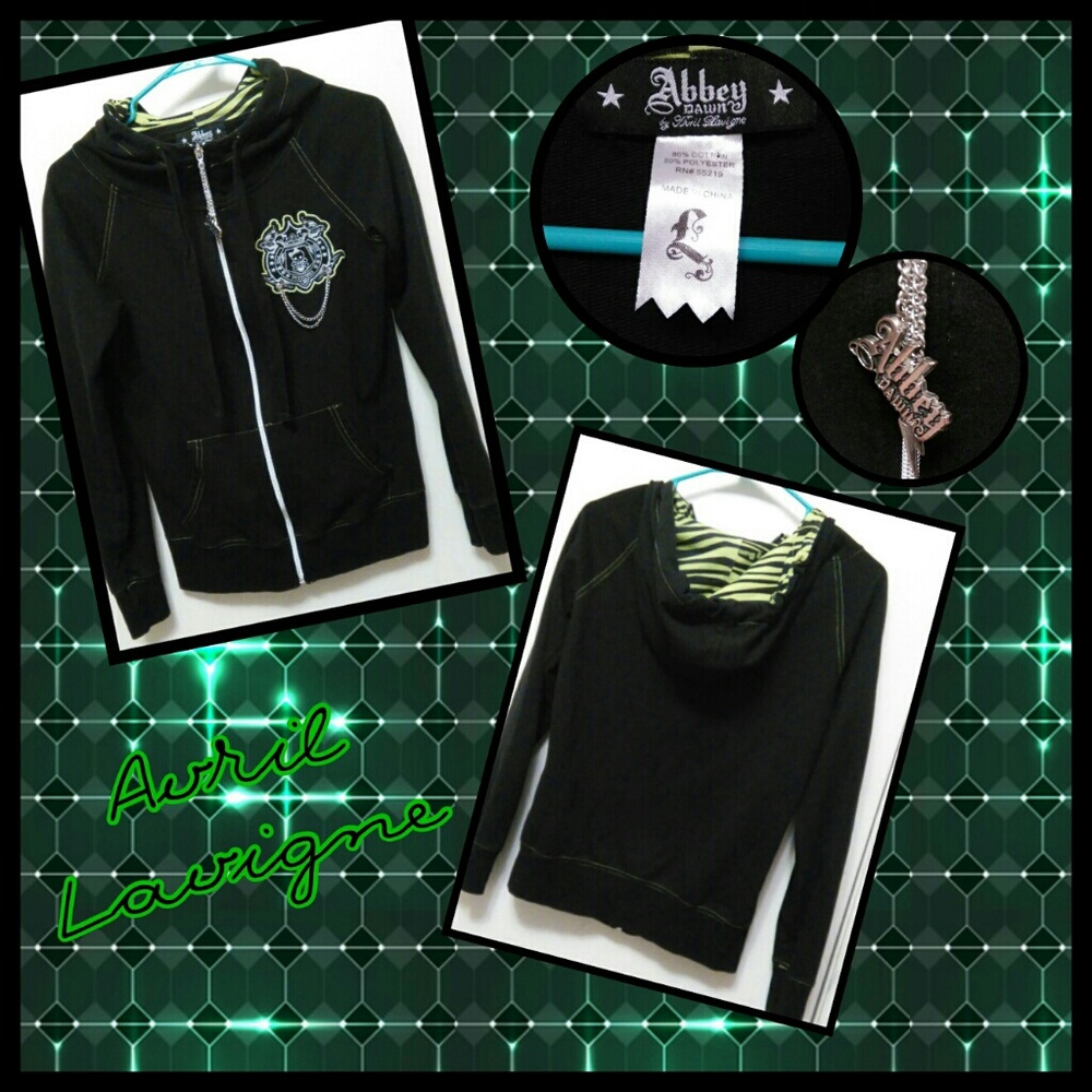 🎉🎉SALE SALE🎉🎉.  ABBEY DAWN black hoodie