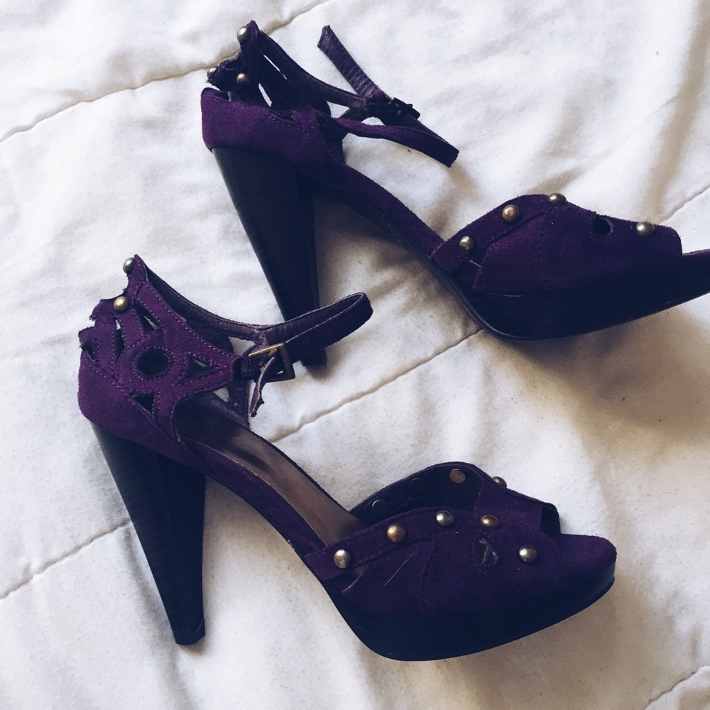 Purple heels