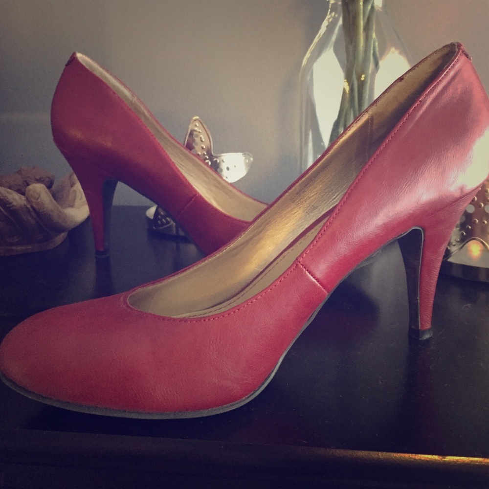 Red 3" heels