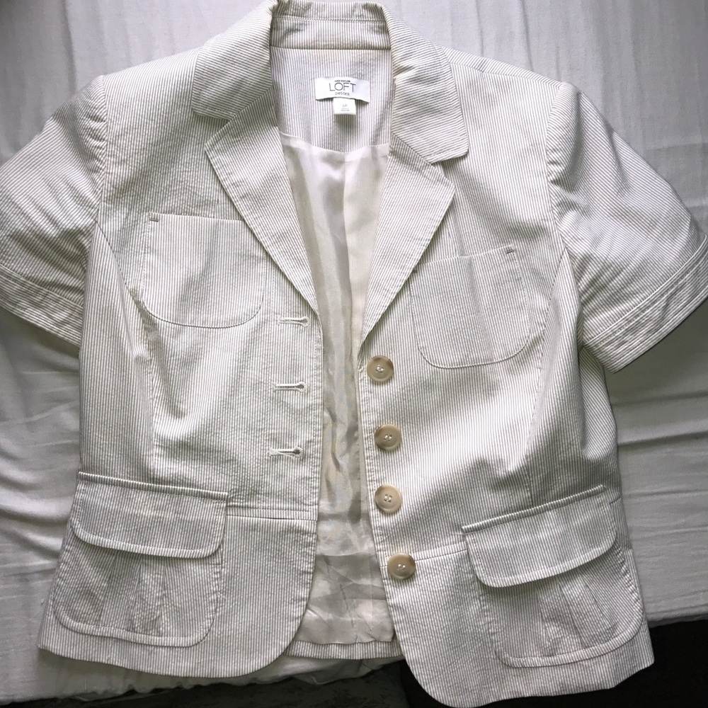 Short sleeve Loft blazer