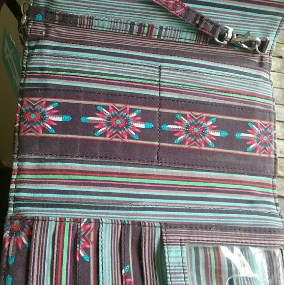 Multicolored hand-shoulder bag - Picture 2 of 3