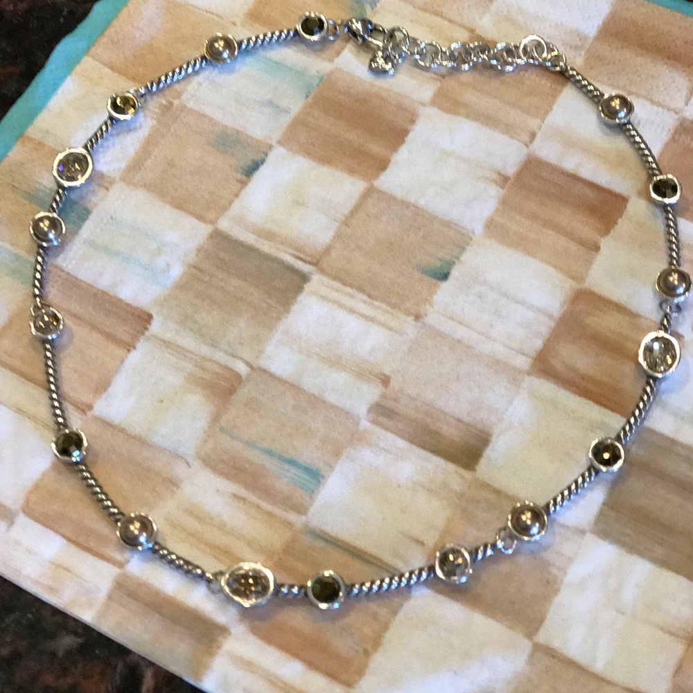 Brighton mixed stone necklace