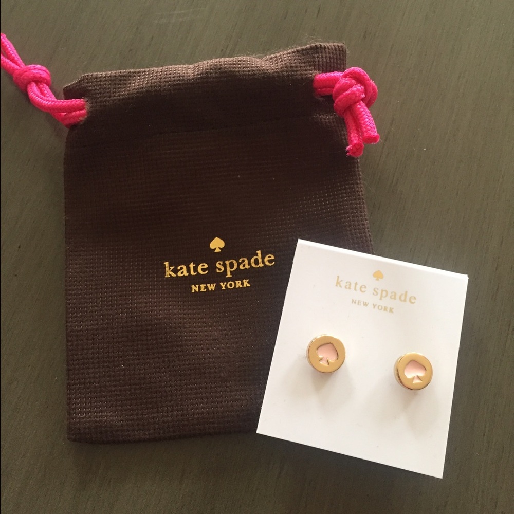 Kate Spade spot the spade earrings