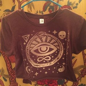 Ouroboros crop top