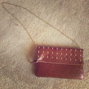 Leather Gianni Bini Skull crossbody bag