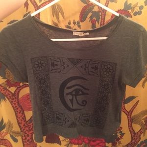 Eye of Horus crop top