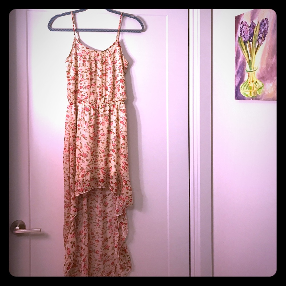 *3 for $15* Floral high low dress