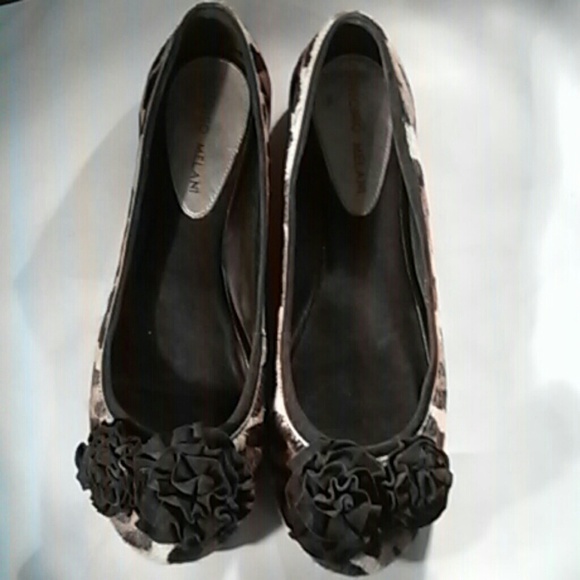 Antonio Melani Leopard Print Flats - Picture 2 of 4
