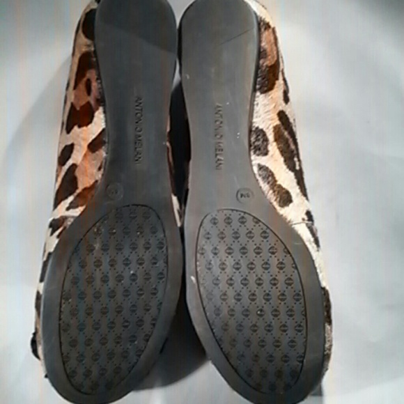 Antonio Melani Leopard Print Flats - Picture 3 of 4