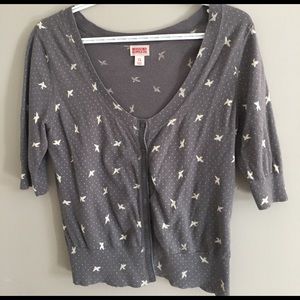 Short-Sleeved Cardigan