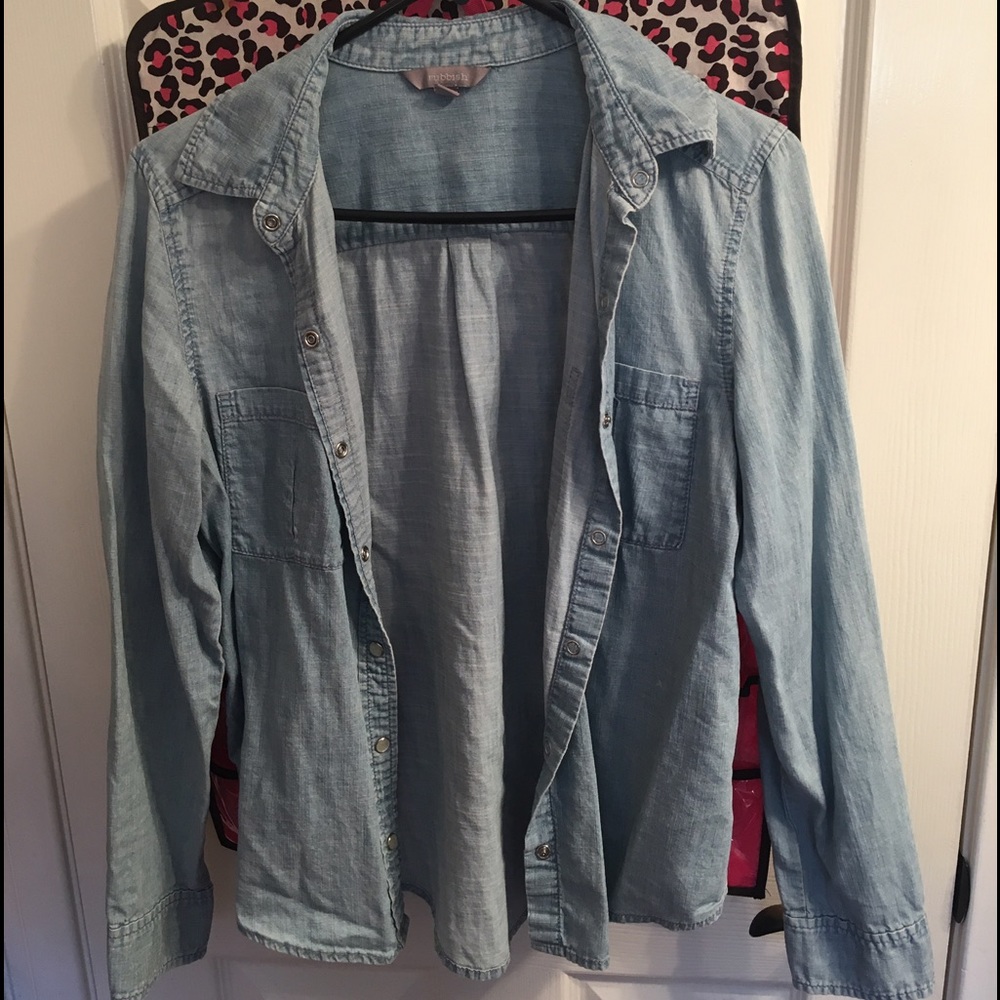 Jean button up - Picture 3 of 3