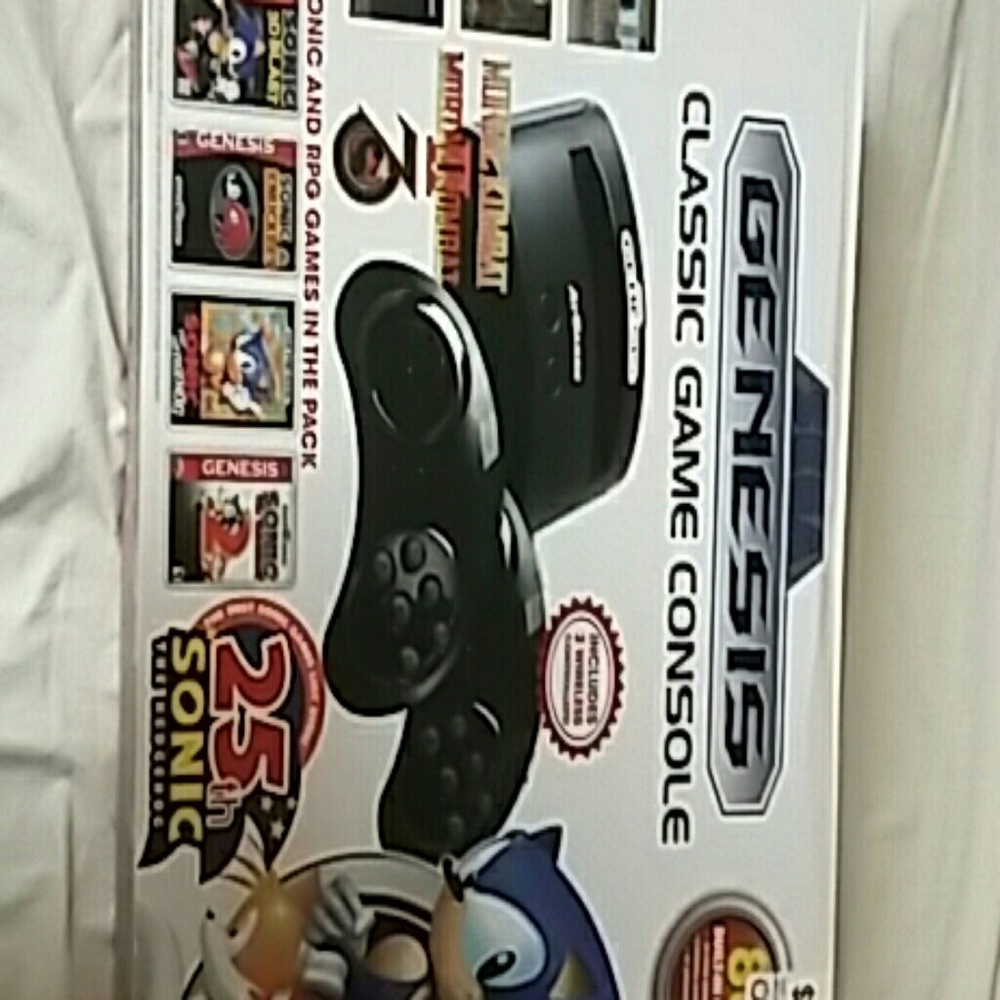 Classic Sega game console
