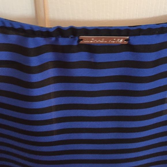 Michael Kors striped blouse size small - Picture 3 of 3