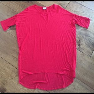 LuLaRoe Irma XXSmall solid red