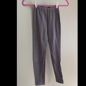 Gray leggings