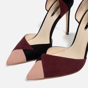 Contrasting High Heels.
